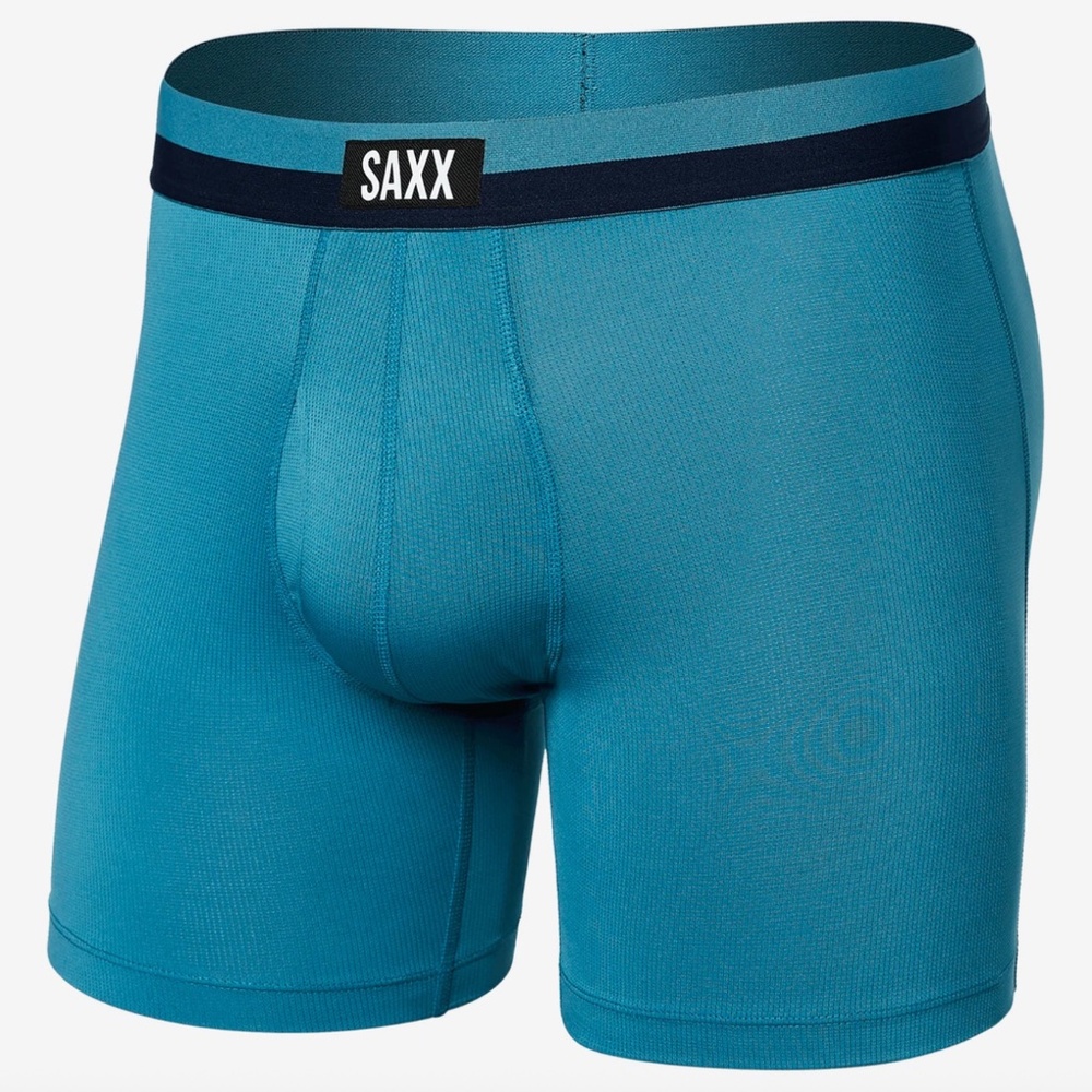 Saxx Sport Mesh Boxer Brief Hydro Blue